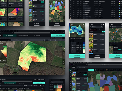 Empowering Farmers with Advanced Tech Solutions agriculture app carbon design desktop digital farming future ibm mobile responsive smart software