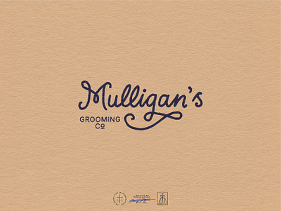 Mulligan's Grooming Co. Wordmark brand design brand identity branding branding design font golf hand drawn hand lettering identity design lettering logo logo design logotype script type typeface typography vintage visual identity wordmark