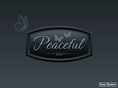 Peaceful ! design graphic design vector