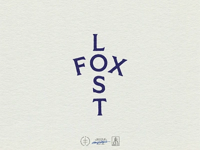 Lost Fox Inn Secondary Wordmark brand design brand identity branding branding design clean font hand drawn identity design lettering logo logo design minimal minimalist simple type typeface typographic typography vintage visual identity