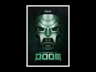 Doctor Doom Poster design doctor doom graphic design marvel movie poster