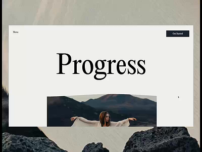 Progress - Design/Development design development landingpage landingpagedesign r3f react shaders ui vite web webgl website