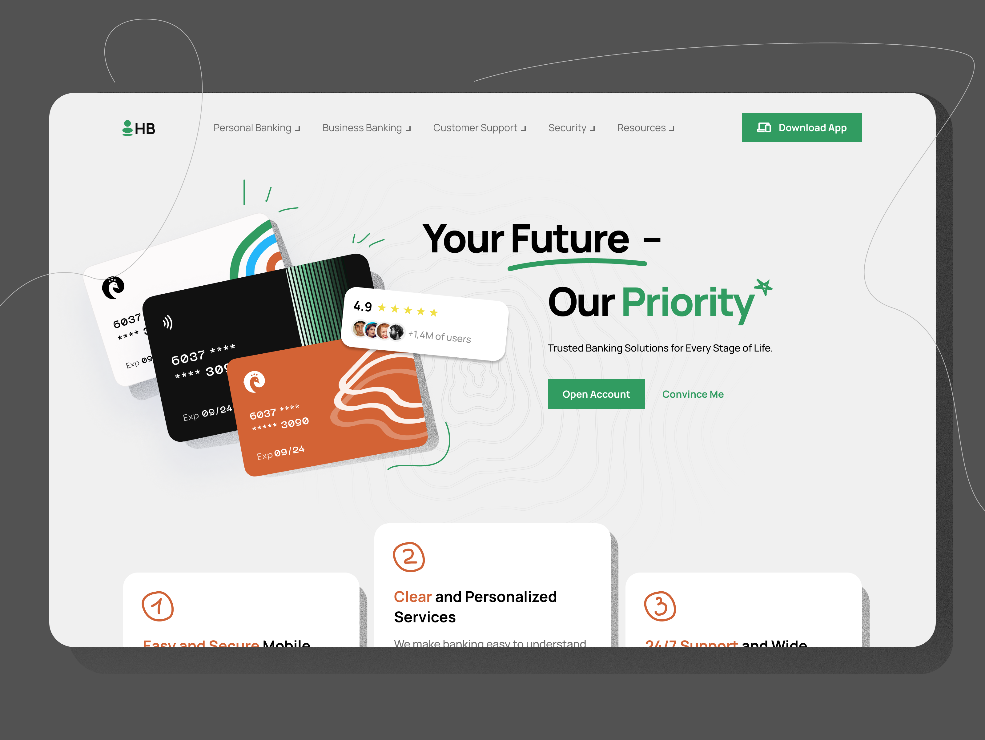 Example of Landing Page Design