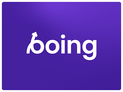 boing – For Sale app app icon arrow boing branding for sale icon identity jump logo loop purple