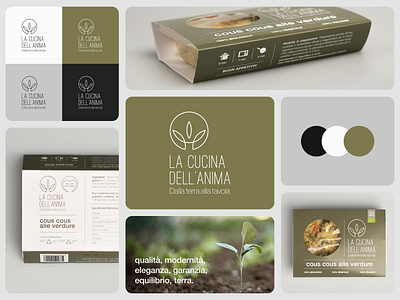 Bento mix #Cucina dell'anima bento grid font graphic design logo design packaging