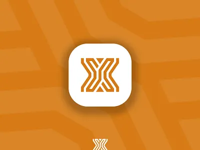 Letter X Monogram Logo geometrical letterlogo logo logo design logo x letter logotype x x logo x monogram