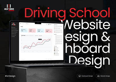 Help2Drive - Dashboard UI Design dashboard dashboard design driving school ui ui design