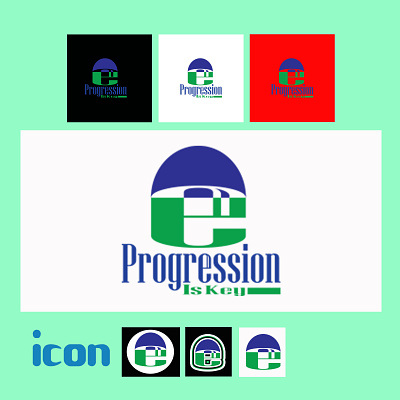 Progression is key" minimalist logo brand brand identity design branding clothing design favicon graphic design icon illustration logo logos symbol typography ui ux vector