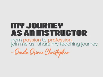 My journey as an instructor branding graphic design photoshop