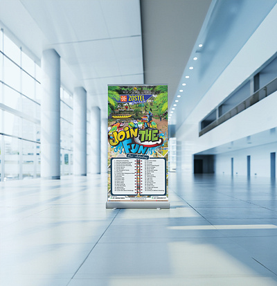 Roll Up Standee Design | Adventure Park Varkala graphic design roll up banner ideas roll up standee banner rollup stand rollup standee rollup standee design rollup standee mockup rollup stands standee roll up banner