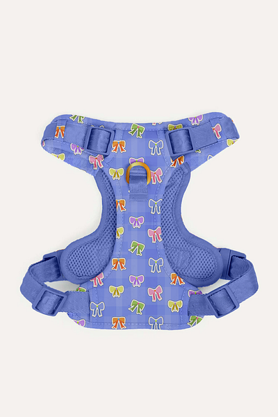 Cute Dog Harness Repeat Pattern Design dog harness design graphic design illustration pattern design repeat pattern surface designer surface pattern surface pattern design surface pattern designer