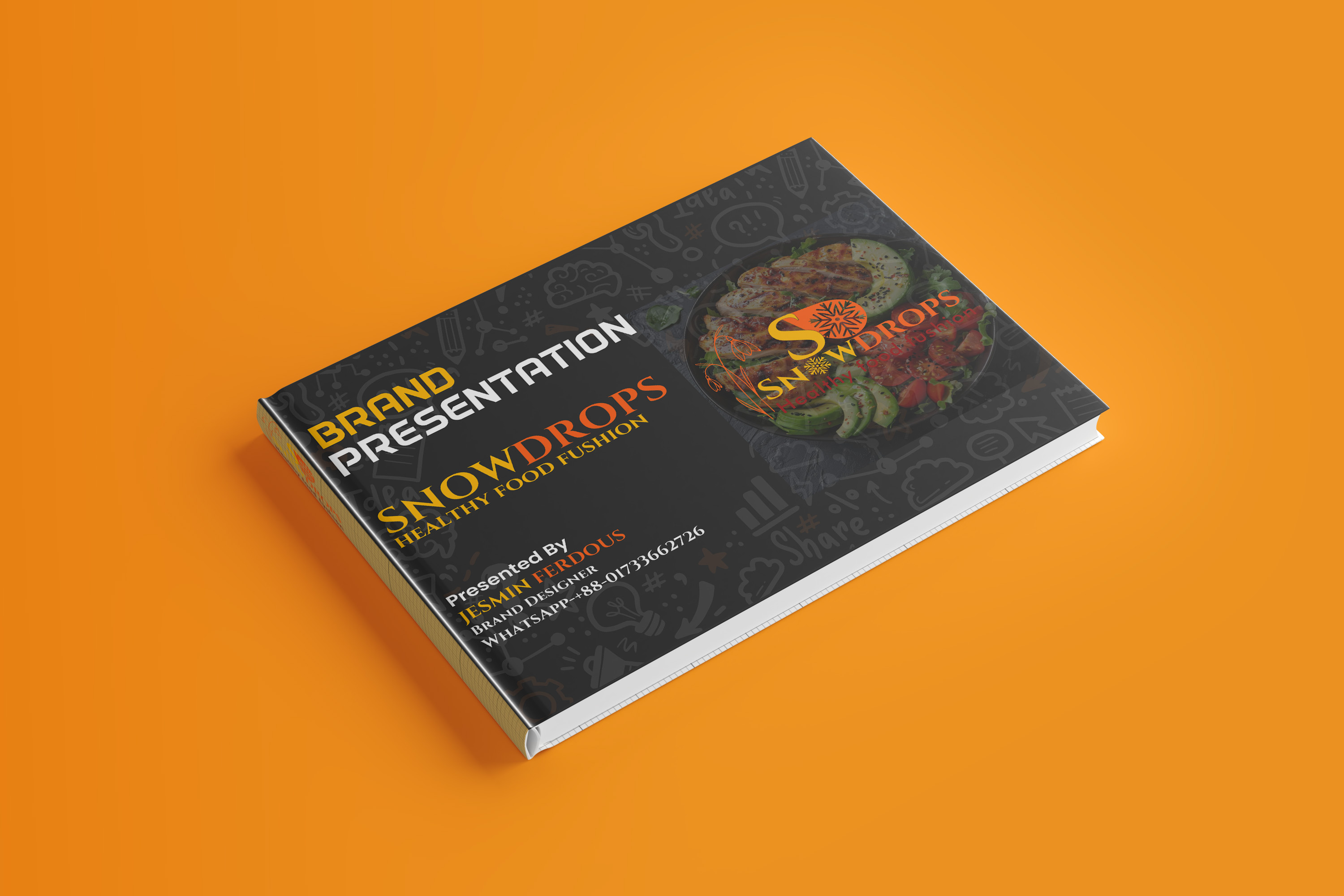 SNOWDROPS I BRAND PRESENTATION brand identity branding design graphic design illustration illustrator logo logo design ui vector