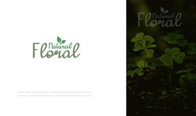 Natural Minimalist Aesthetic Logo 3d animation branding graphic design logo motion graphics