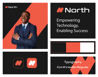 North Logo Design brand branding design graphic design icon illustration letter logo logo design mark modern logo monogram n symbol