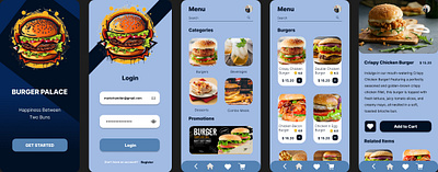 Restaurant Menu UI mobile app ui ui