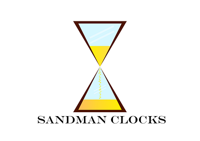 Hourglass Logo graphic design illustration logo vector