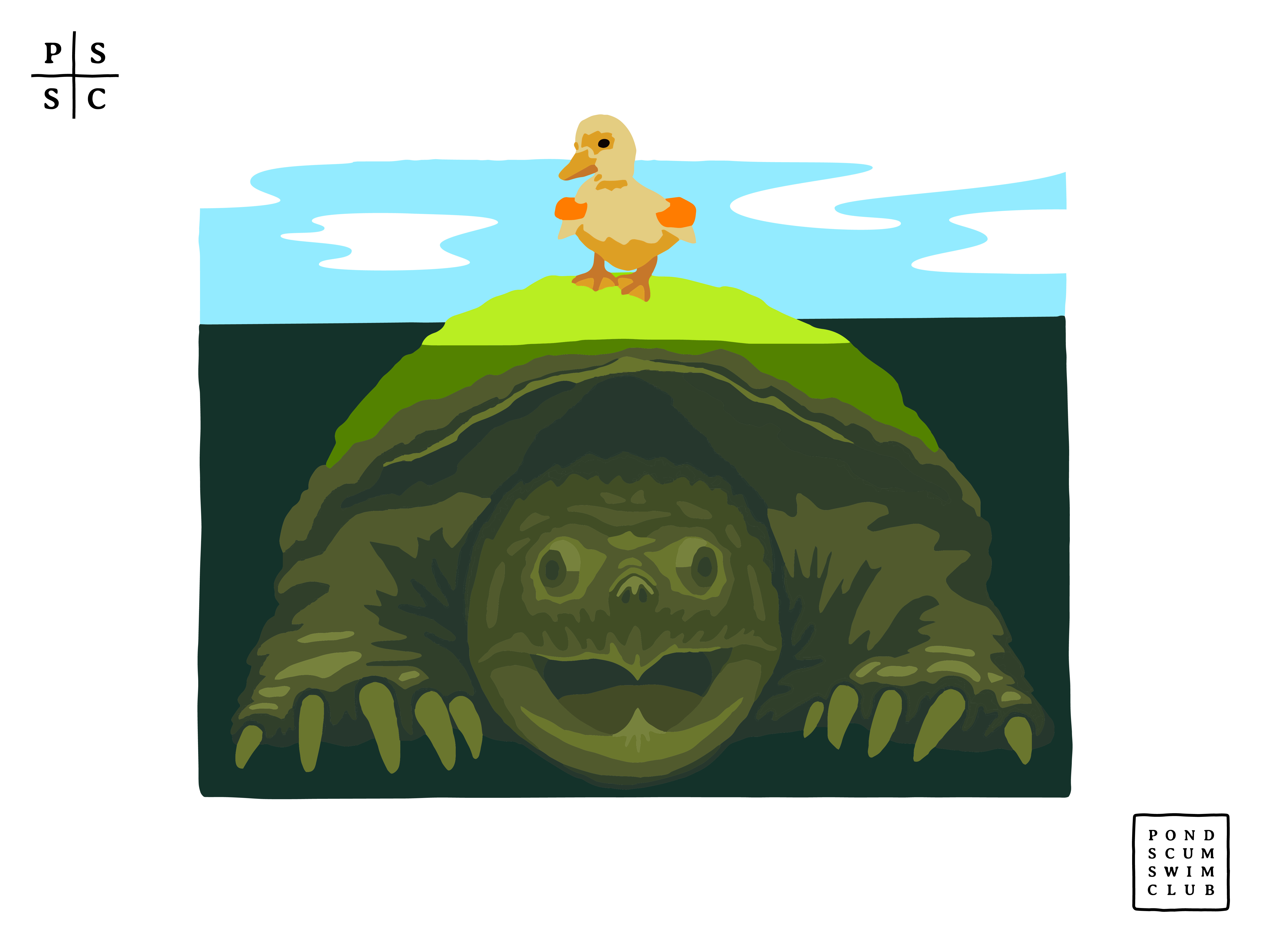 P.S.S.C. - Minimalist Poster Illustration 2 branding design illustration logo