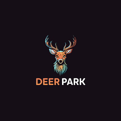 Deer Park Logo animation brand logo branding cat deer park logo design graphic design illustration lovely cat logo motion graphics ui