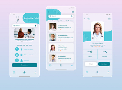 Patients First branding doctor appointment graphic design health ux healthcare access healthcare app healthdesign healthtech medical app medical tech patient care patient first patient scheduling sustainableliving ui