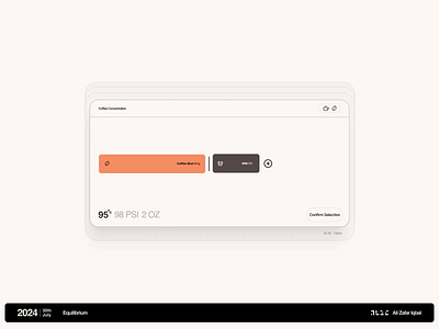 Equilibrium android animation brutalist design drinks interaction interaction design interface ios minimal minimalistic mixing mobile motion design simple slide tablet touch ui ux