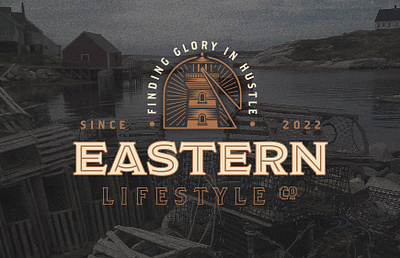 Eastern Lifestyle Brand Identity brand design brand identity eastern eastern lifestyle illustration lighthouse lighthouse icon logo design vintage branding vintage icon vintage logo web design