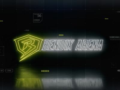 Bendix Arena - Branding bendix brand branding design gamer gaming graphic design identity design illustration indiana logo south bend