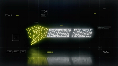 Bendix Arena - Branding bendix brand branding design gamer gaming graphic design identity design illustration indiana logo south bend