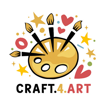 Logo design for A children Craft school graphic design logo