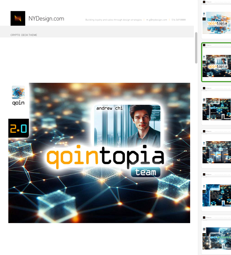 Deck: Crypto Currency / Blockchain blockchain crypto decks ppt presentations