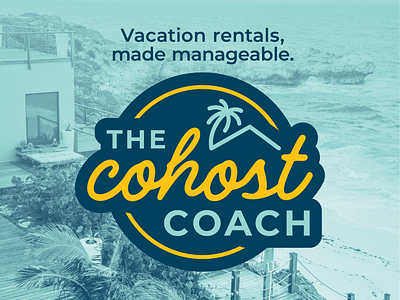 Vacation Rental Management Podcast beach house branding design graphic designer logo management missouri property rental vacation