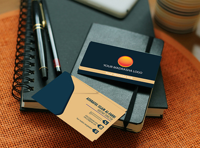 I will make a professional business card design with a qr and 24 business card design card card design minimalist visiting card design