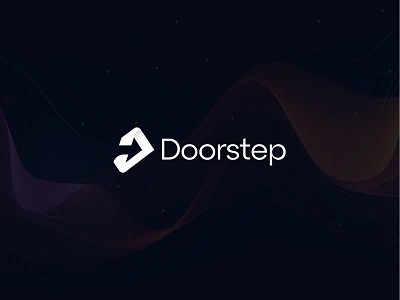 Doorstep - Logo, Logos, Logo Design arrow brand branding courier delivery direction ecommerce guidelines identity logo logo design logo designer logo mark logos logotype minimal logo modern logo motaleb hossain parcel typography