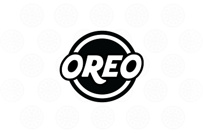 Oreo Logo Re-Design | Dribbble Weekly Warm-Up branding cookie design dribbbleweeklywarmup graphic design logo oreo re design redesign