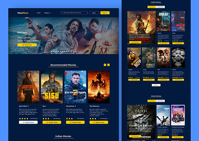 Movie Server UI app branding dailyui design illustration ui ui design ux ux design website design