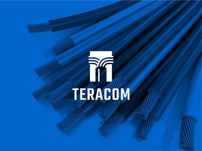 Teracom Logo Design brandidentity cable logo construction logo creative logo electicity logo icon logo letter t logo logo modern logo simple logo