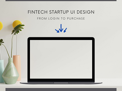 Fintech Startup UI Design figma fintech design ui design