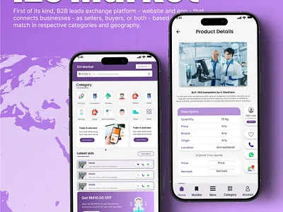 123 Market App Design branding graphic design logo ui