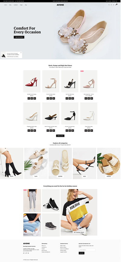 Avone - Multipurpose Shopify Theme OS 2.0 baby decor electronics fashion jewelry minimal multipurpose pets shoe