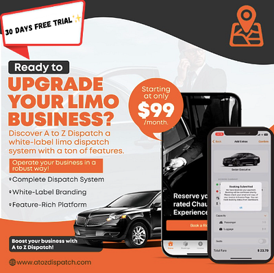 A to Z Dispatch - Advanced Limo and Chauffeur Dispatch Software chauffeur dispatch system driver app free chauffeur dispatch system free limo dispatch system limo booking website limo dispatch software limo dispatch system taxi dispatch system white label limo dispatch