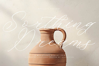 Sorthing Dreams - Beautiful Script Font style