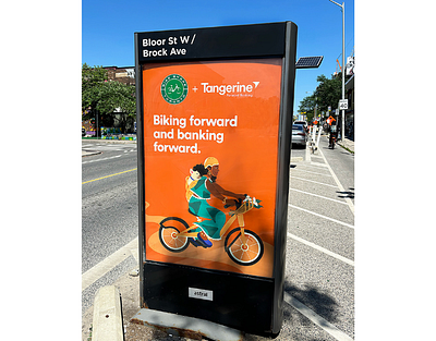 Brightening Toronto X Alyah Holmes advertising cartoon digital exercise lifestyle posters