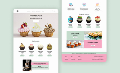 Redesign of Online Store Website product design uxui design