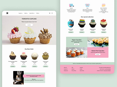 Redesign of Online Store Website product design uxui design