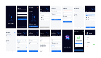 EV Charger onboarding & Commissioing dashboard saas ui ux webapp website