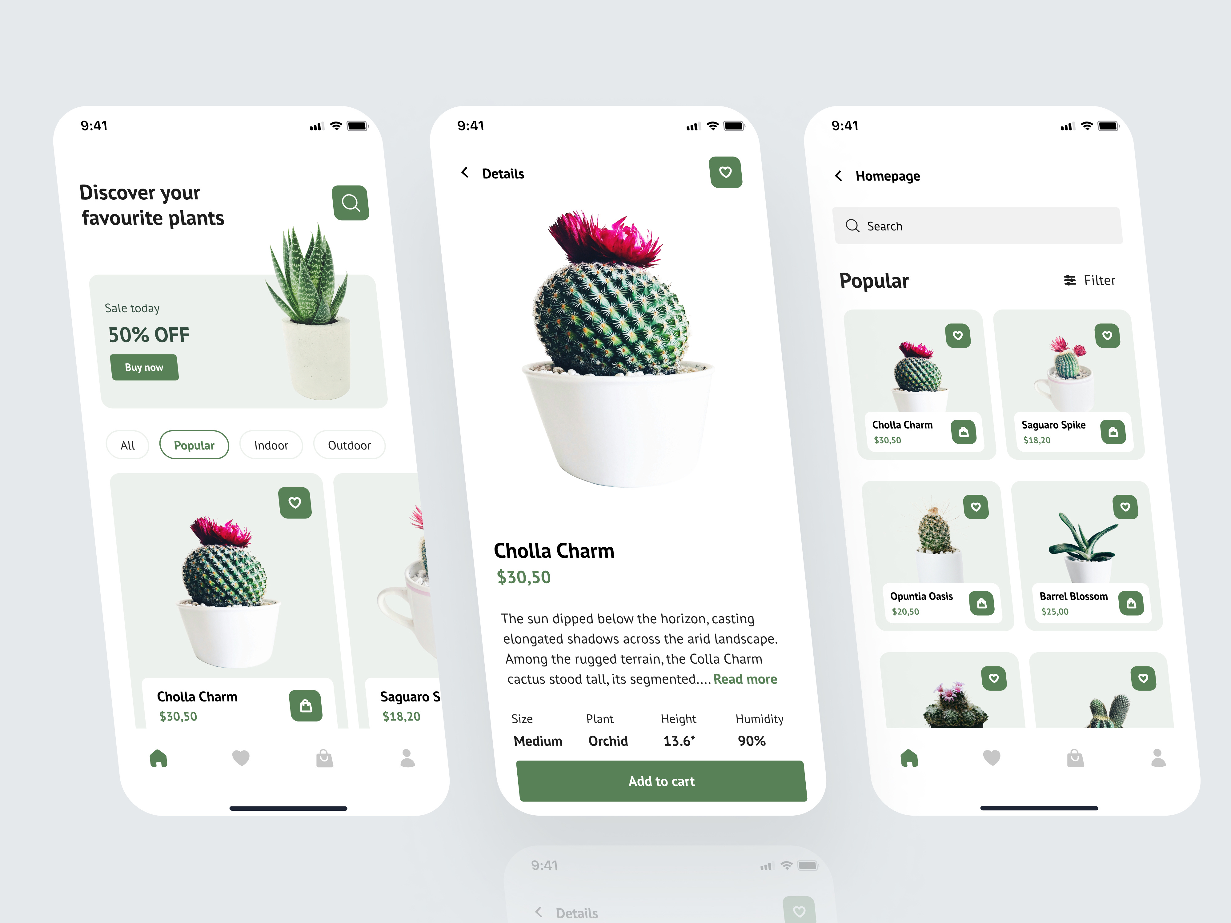 Plant Shop Mobile Apps apps design green mobile apps mobile shop apps mobiledesign plant plant apps plant mobile apps typography ui uiux user interface ux