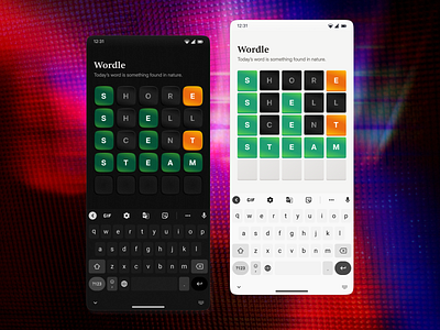 Wordle mini game designs mobile game wordle wordle app wordle design wordle game