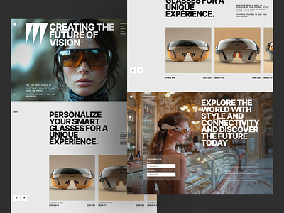 Ecommerce site for Visor branding ecommerce typography graphic design ui