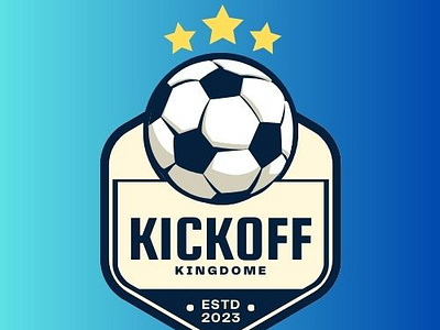 Kick off kingdome branding graphic design illustration logo