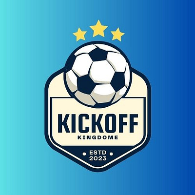 Kick off kingdome branding graphic design illustration logo