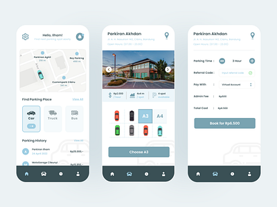 Park n Pay - Smart Parking Mobile App app design car app home login mobile app mobile app design notification onboarding park app parking app profile rent car app smart app smart parking smart parking app ui user experience user interface user interface design ux